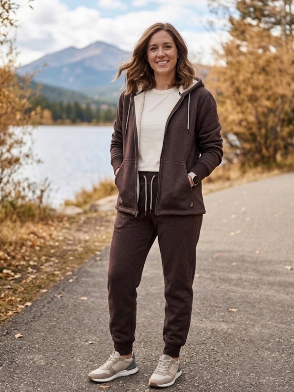 Free Country Sherpa-Lined Luxe+ Fleece Set
